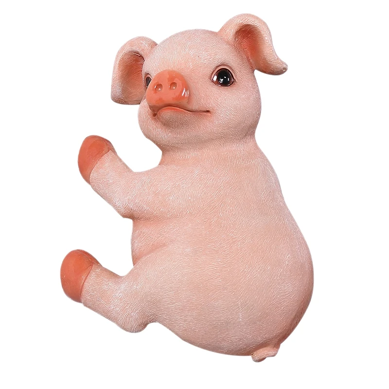 

Cute Pig Roll Paper Towel Rack Wall Hanging Toilet Tissue Box Household Roll Paper Box Bathroom Waterproof Toilet Paper Holder