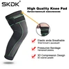 SKDK-genouillère antidérapante, pour longueur des jambes, Bandage, Compression, soutien de la jambe et chaleur, protection élastique du genou ► Photo 3/6