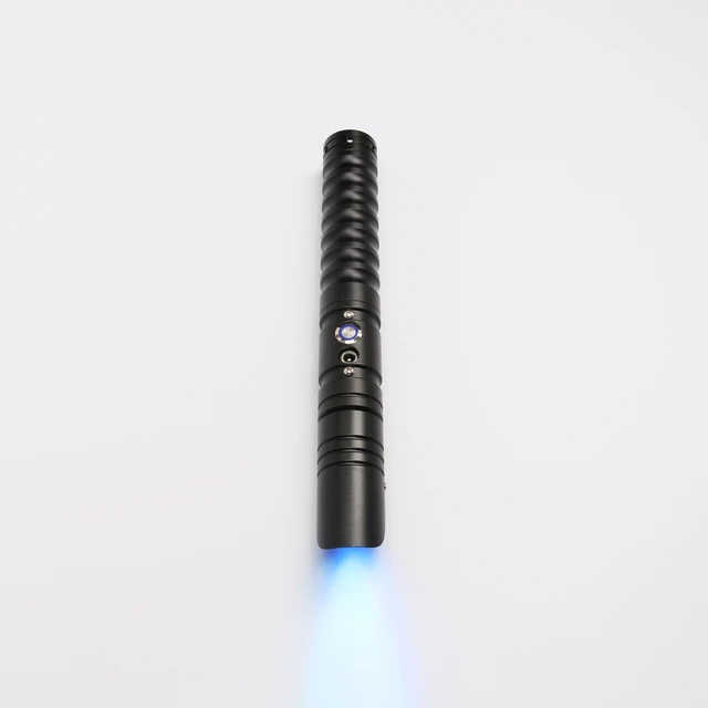 TXQSABER RGB Lightsaber toys Metal Handle  Heavy Dueling 12 Color LED Change Volume Force 6 Sound Fons FOC Blaster Laser Sword 6