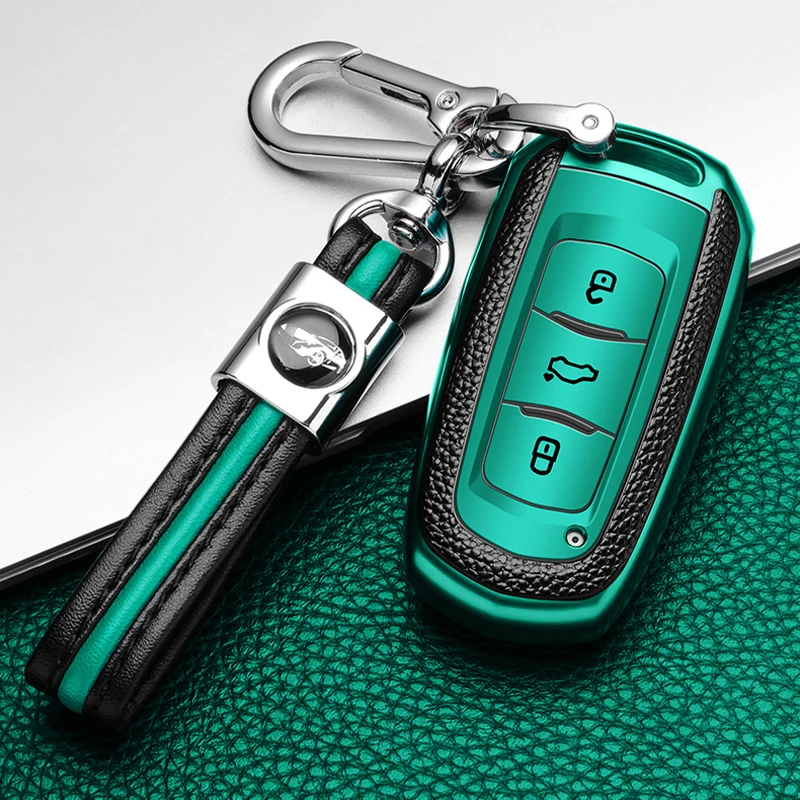 New TPU Car Smart Key Cover Case Shell Fob For Geely Atlas Boyue NL3 EX7 SUV GT GC9 Emgrand X7 Borui Auto Holder Accessories