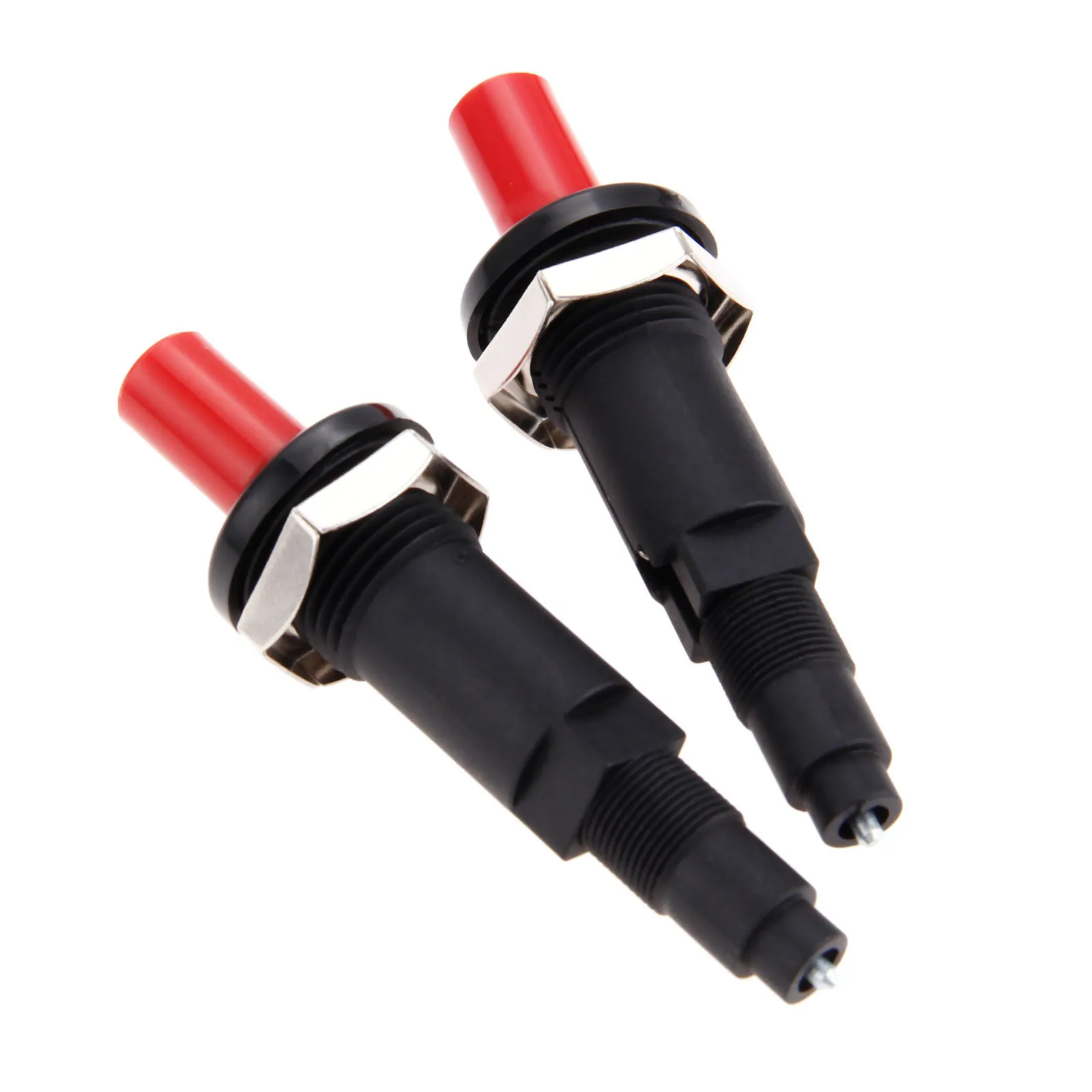 Piezo Ceramic Ignitor Kit Gas Fire Pit Igniter Grill Stove Igniter Spark Plug Push Button Ceramic For Gas Heaters BBQ Grill Igniter Gas Stove 2pc/set