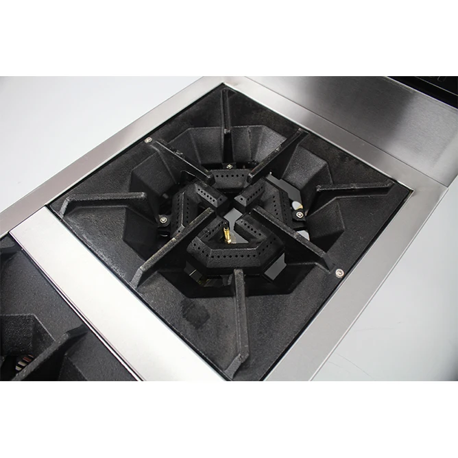 Commercial double head LPG gas/Natural gas heating stove gas type boilor gas cooker machine heating oven gas hearth 4