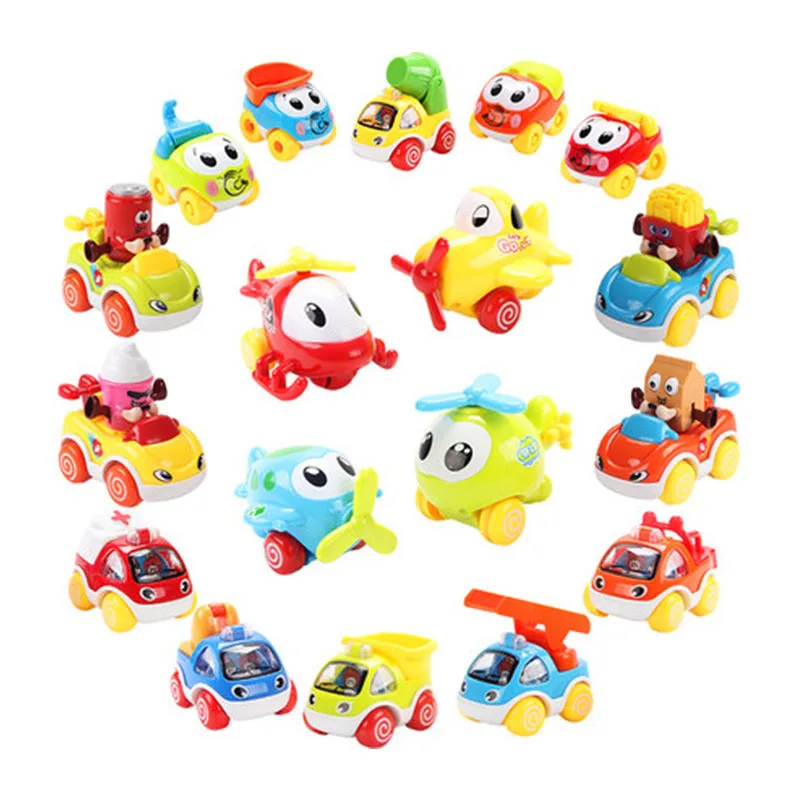 

Polaroid Traffic Story Forest Animal Car Model Small Car 1216b Inertia Pressure Car Toy