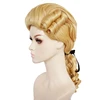 HAIRJOY duchesse Cosplay perruques 20 pouces fibre résistante à la chaleur longue bouclée noir Blonde gris jaune blanc Anime pour hommes et femmes ► Photo 2/6