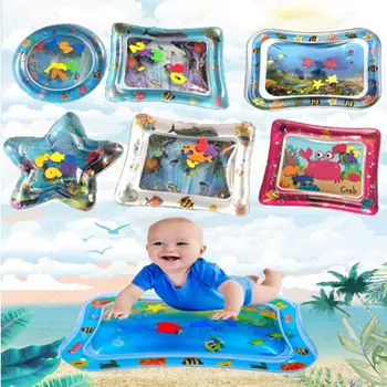 

Tummy Time Inflatable Infants Baby Water Mat Fun Activity Large 26x20 Sea Toys