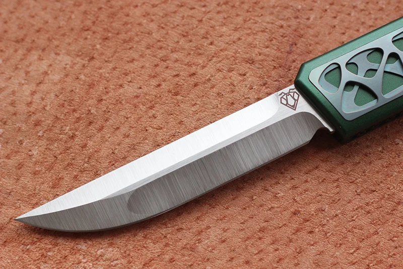 VESPA тёмные высококачественные ножевые лезвия: M390(сатин) Ручка: 7075 алюминий+ TC4, уличные ножи выживания для кемпинга EDC инструменты