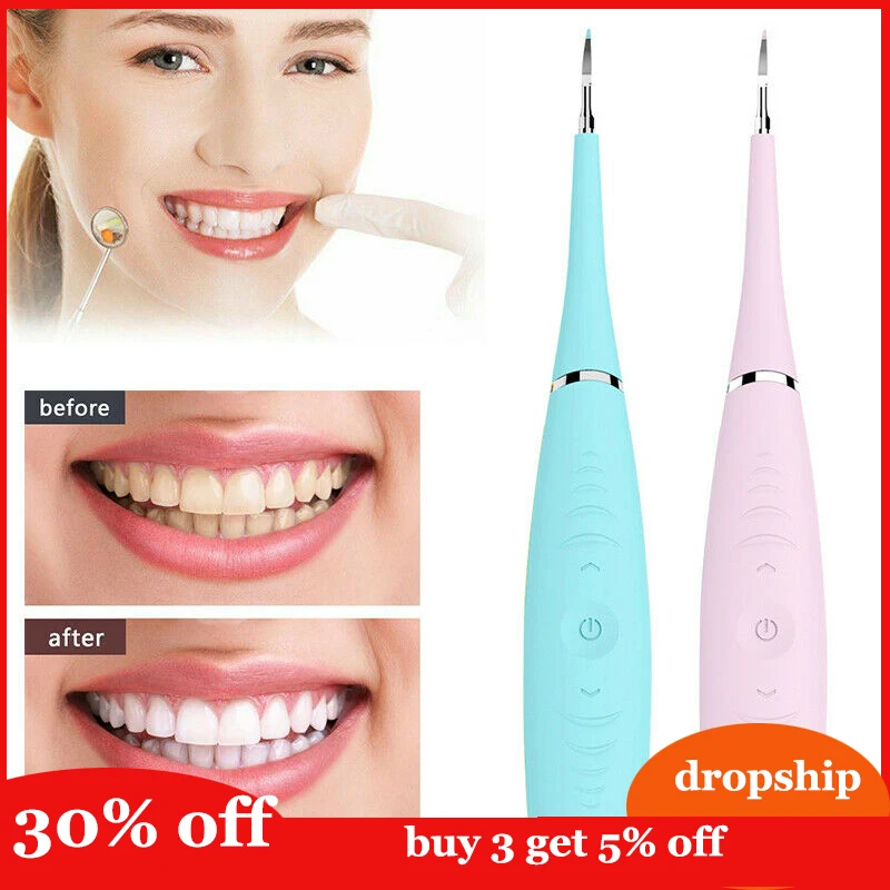 Electric Ultrasonic Sonic Dental Scaler Portable Electric Sonic Dental