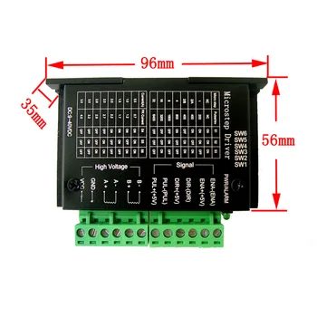 

New 42/57/86 upgraded version TB6600 stepper motor driver 32 segments upgrades 4.0A 42VDC CNC router machine part tools