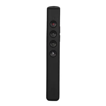 

2.4Ghz RF Spotlight Air Mouse Wireless PPT Presenter Clicker Rechargeable Digital Pen Presentation Remote Control(Black)