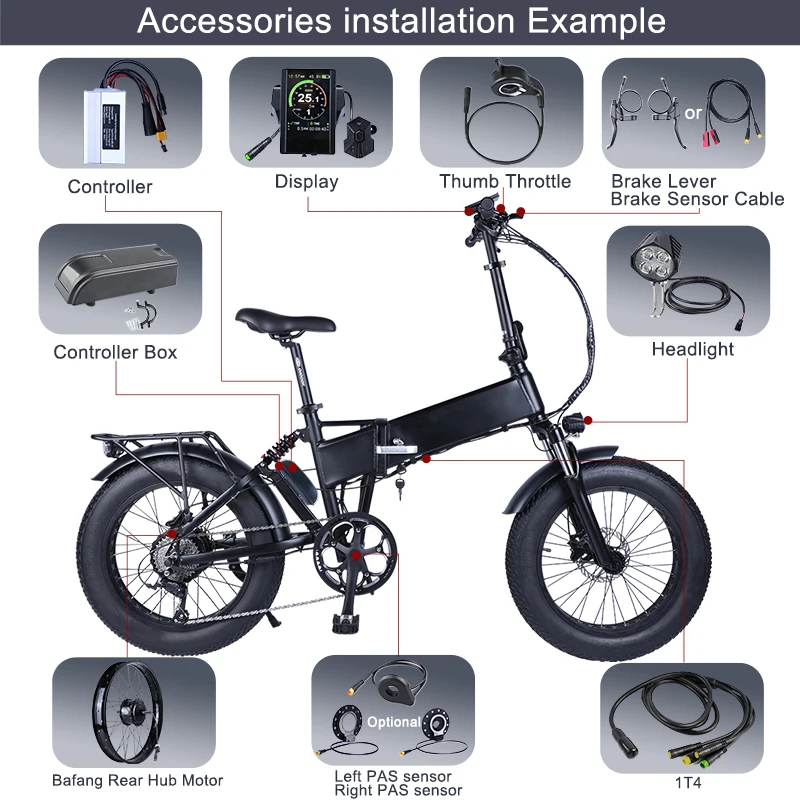 Bafang 48 V 750 W Задняя втулка Бесколлекторный двигатель колеса электрическое