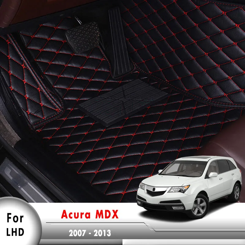 Автомобильные коврики для Acura MDX 2007 2008 2009 2010 2011 2012 2013 (5 мест) ковры тире авто
