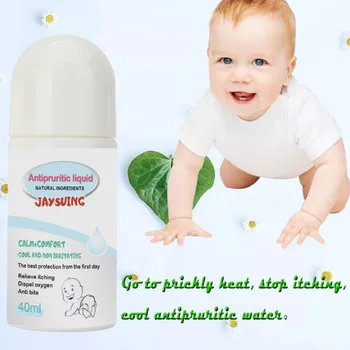 

40ml Baby Non Irritating Summer Insect Repellent Fragrance Free Mosquito Repellent Mini Portable Liquid Relieve Itching