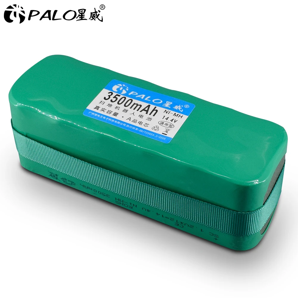 

PALO 14.4v Ni-MH 3500mAh Rechargeable Battery for EJE X1 / X3 / XL3 / KK-1 / KK-2 KK-3 AGAit EC01 Vacuum Cleaner Robot Rechargea