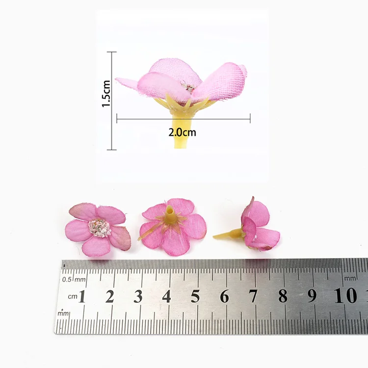 50&100pcs Mini Silk Multicolor Daisy Artificial Flower Heads For Wedding Wreath Scrapbooking DIY Gifts Candy Box Home Decoration