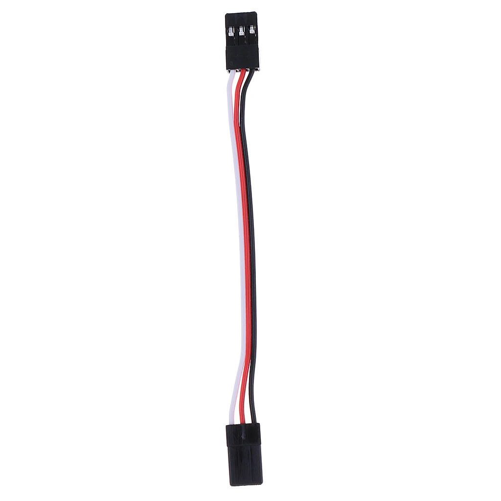 100mm 10CM RC Servo Receiver Extension Wire Cable Cord Lead for JR Futaba Male to Male
