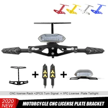 DERI Универсальный CNC алюминиевый мотоцикл задний номерной знак держатель кронштейн для Honda Kawasaki YAMAHA BMW KTM Suzuki