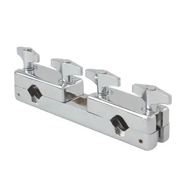 

1pcs Metal Connecting Clamp Holder Bracket Rod Percussion Drum Set for Cowbell Accessory drum set professional