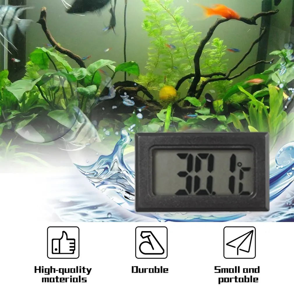 TL8009 LCD Digital Thermometer for Freezer Temperature -50~110 Degree Probe Fridge Thermometer 1m Line with LR44 Button Battery