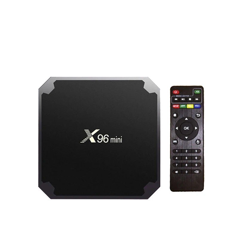 X96 mini Android TV BOX X96mini Android 9.0 Smart TV Box 2GB 16GB Amlogic S905W Quad Core 2.4GHz WiFi Media Player