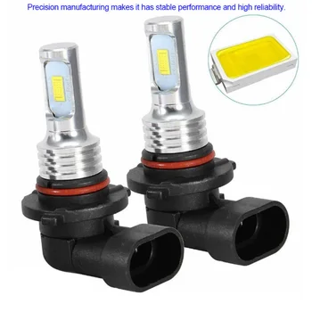 

Built-in LED Headlight Lamp Bulbs DRL Replacement Accessories 2Pcs 4000LM
