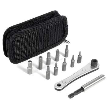 

New BIKE HAND Ratchet Wrench Kit Bicycle Spanner Mountain Bike Fast Wrench Bicycle Repair Tools Alloy Steel