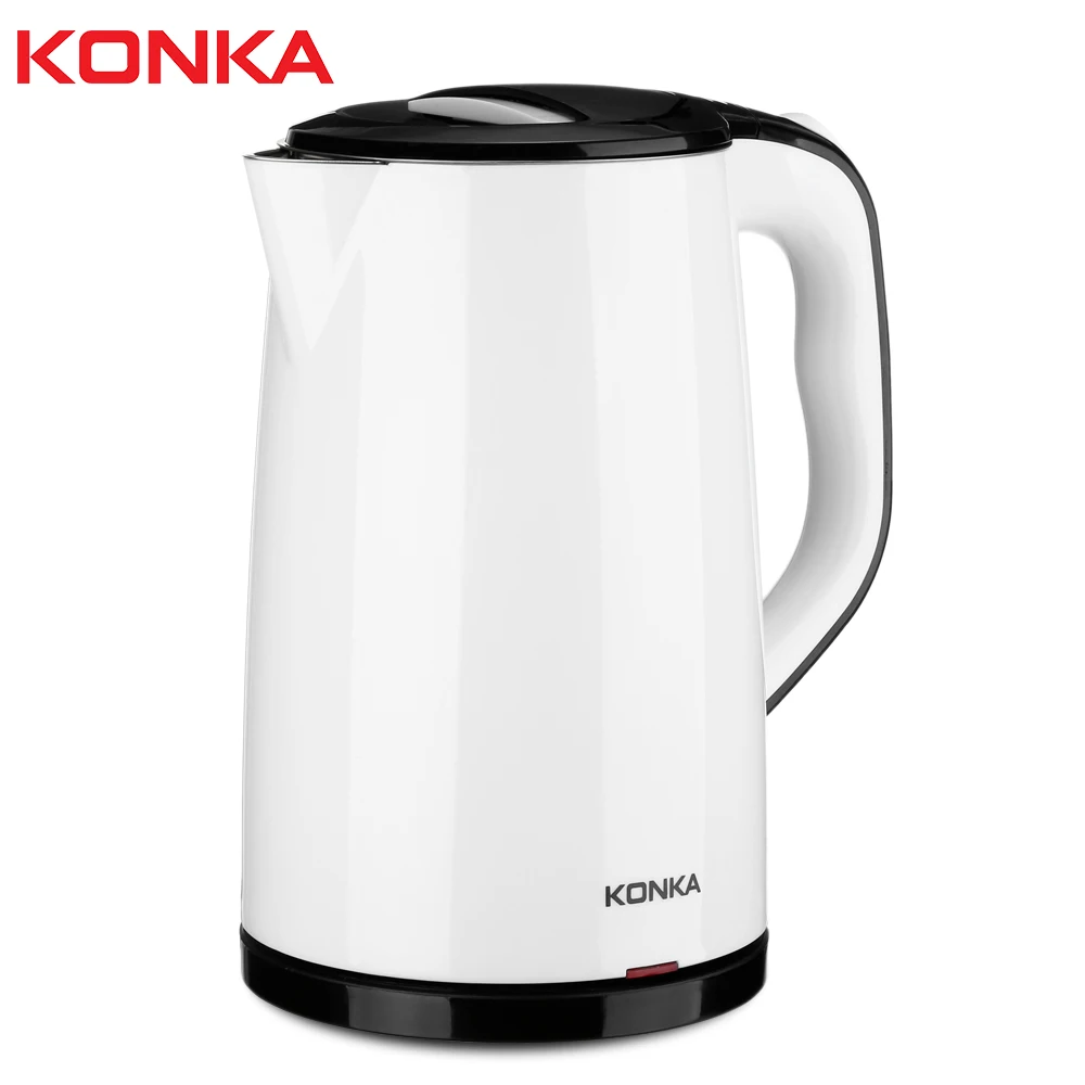 

KONKA KEK-15DG1585 Water Kettle 1500W 1.5L Quick Boiling Stainless Steel ABS Electric Kettle with LED Indicator Light