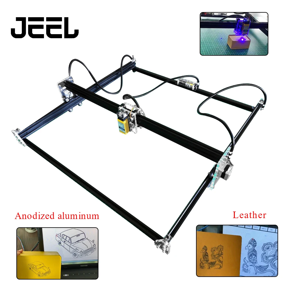 DIY15W CNC  Cutter Laser Engrave/Cutter for metal Engraving Wood Cutting Machine Router Picture CNC Printerr