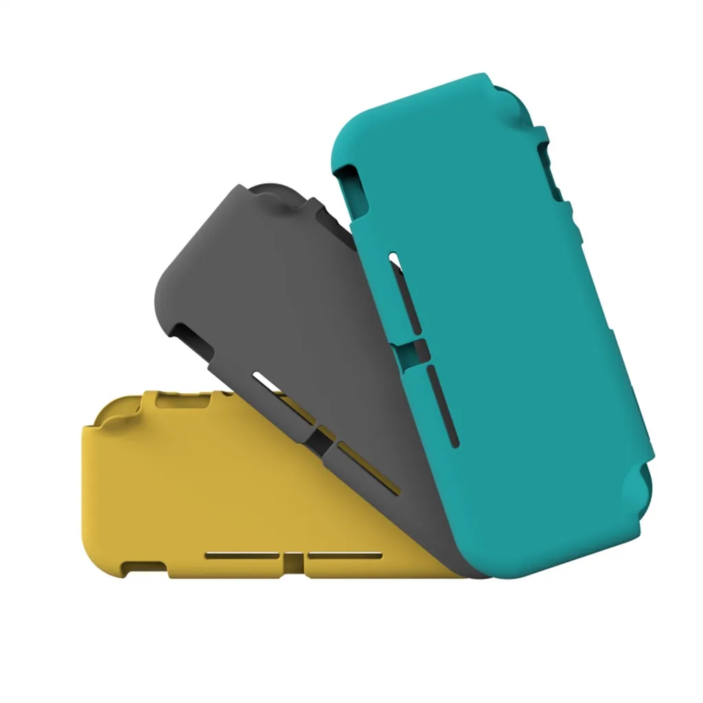 Силиконовый защитный чехол для Switch Lite, сплошной цвет, чехол для Nitendo Switch Console, синий, черный, желтый, z0829
