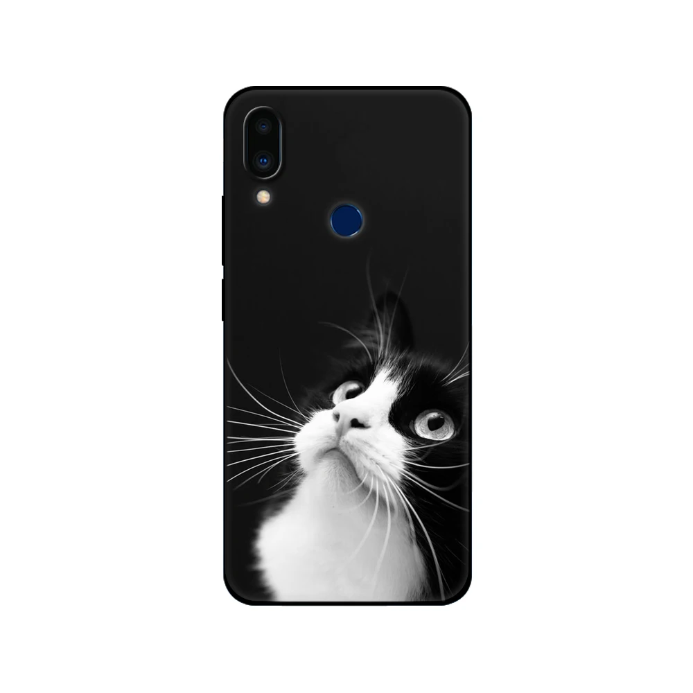 meizu back cover For Meizu Note 9 Cases Back Cover For Meizu Note9 Bumper MeizuNote9 Phone Case 6.2inch Soft Silicon black tpu case Cute cases for meizu black Cases For Meizu