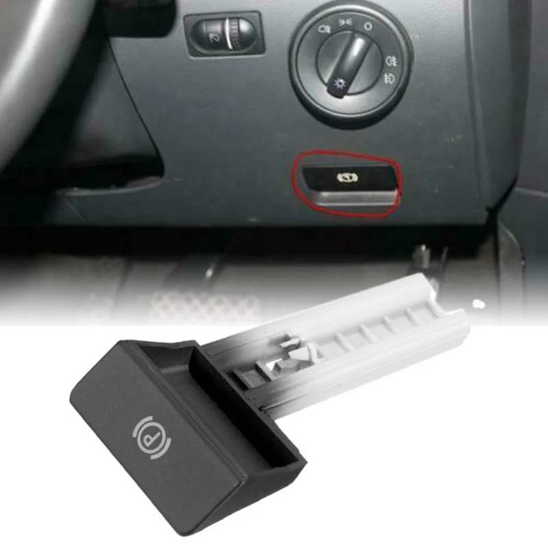 Для-VW Touareg 2003-2010 стояночный тормоз ручной тормоз ручка переключатель 7L6711878G RHD