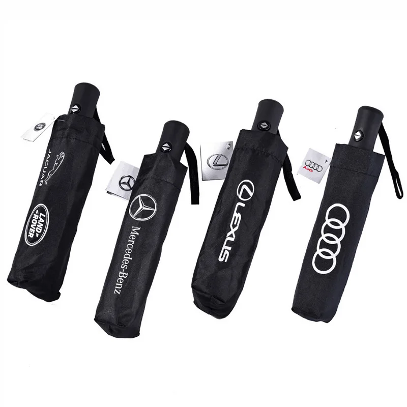 

Fully Automatic Three Fracture Umbrella Fold 8 Bone Umbrella Benz Advertisement Umbrella regenschirm umbrellas