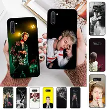 FHNBLJ Maschine Gun kelly MGK Telefon Fall für Samsung Hinweis 3 4 5 7 8 9 10 20 pro lite ultra Oppo A9 2020