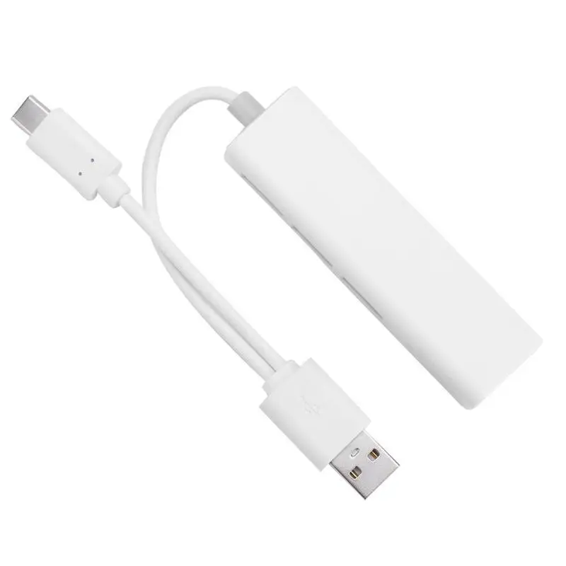 Горячая USB концентраторы многофункциональный USB2.0 концентратор тип C к Rj45 Lan адаптер Gigabit Ethernet USB разветвитель сетевая карта