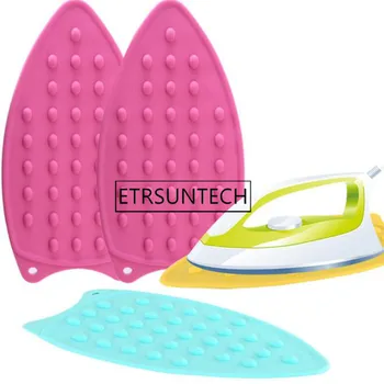 

100pcs Silicone Iron Hot Protection Rest Pad Mat Rest Ironing Insulation Pad Boards Safe Surface Iron Stand Mat
