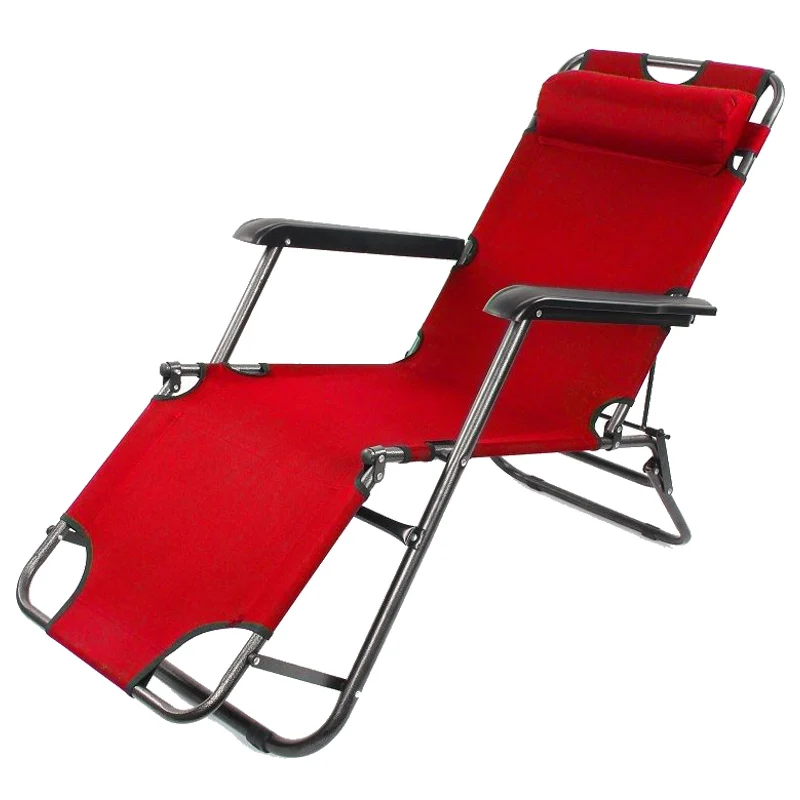 

2 x Folding Reclining Garden Chair Outdoor Sun Lounger Deck Camping Beach Lounge