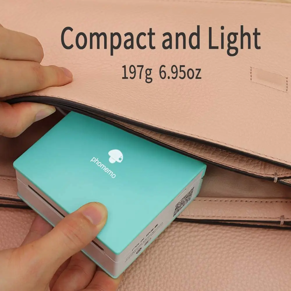 Phomemo M02 Bluetooth фото принтер стикеры мини портативный ручной принтеры этикеток