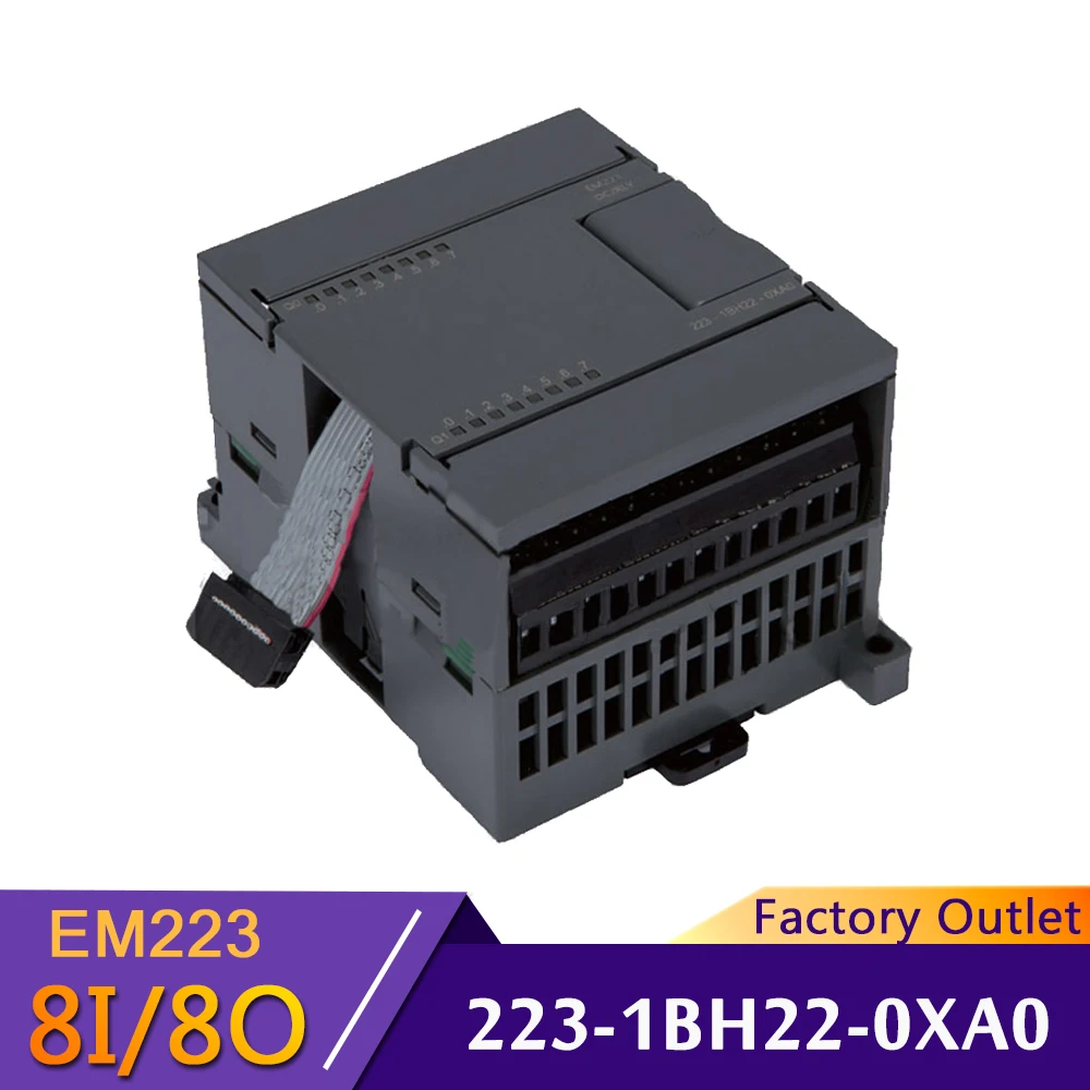 EM223 6ES7 223-1BH22-0XA0 223-1BF22 подходящий цифровой модуль Siemens Φ PLC 8I/8O с транзистором |