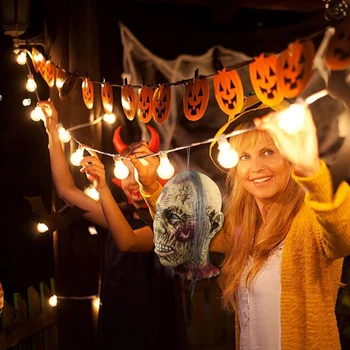 

Halloween Face Cover Party mask Dress Up Festival Decor Latex Stage Performance Party Props