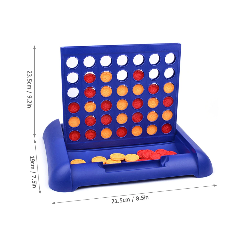 4 In 1 Line Board Game Kids Families Parties 4 In A Row Bingo Board Games Entertainment for Age 5 and Up