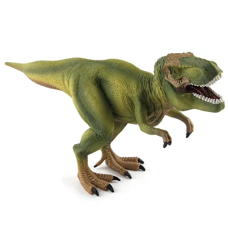 Foreign Trade English Details Dinosaur World Garage Kit Model Toy Rex Tyrannosaurus Rex Decoration