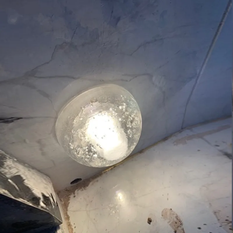 Скандинавский креативный прозрачный настенный светильник AC110v AC220V бра настенный светильник для дома спальни гостиной прохода лестницы спальни