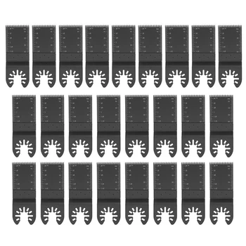 

25Pcs/Set 34Mm Oscillating Multifunctional Hcs Cutting Saw Blade Precision Cutting Tool Set Universal Treasure Saw