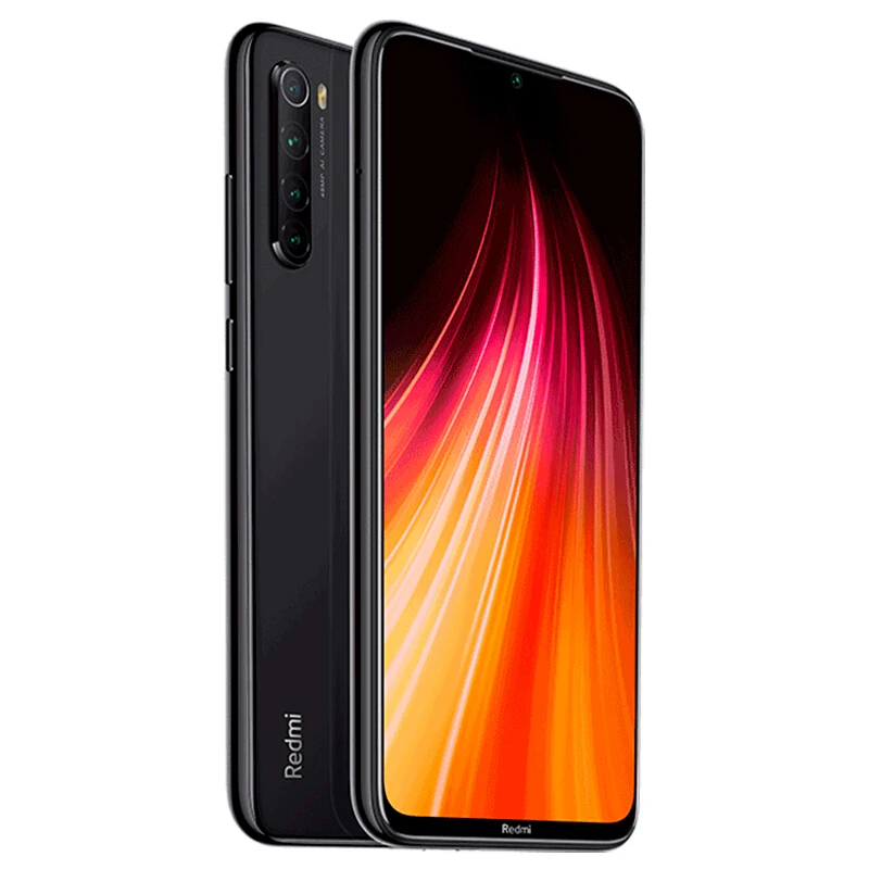 Мобильный телефон Xiaomi Redmi Note 8 с глобальной прошивкой, 4 Гб ОЗУ, 64 Гб ПЗУ, Восьмиядерный процессор Snapdragon 665, четырехъядерный процессор 48 МП, камера 6,3 дюйма, экран 4000 мАч