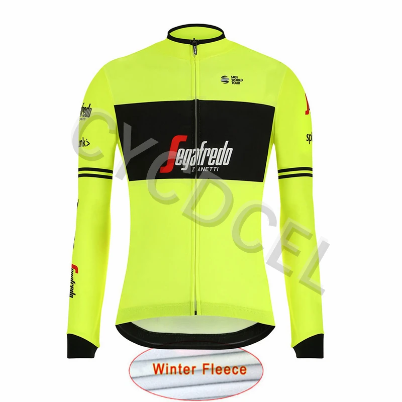 Мужская зимняя термо-флисовая футболка для велоспорта с длинным рукавом Ropa ciclismo, одежда для велоспорта, одежда для велоспорта maillot invier