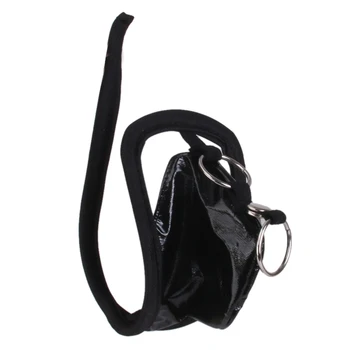 

Men's Invisible Pouch C-string Thong Underwea Male Wet Look Pouch Ring C-string Underwear Invisible Panties Thong