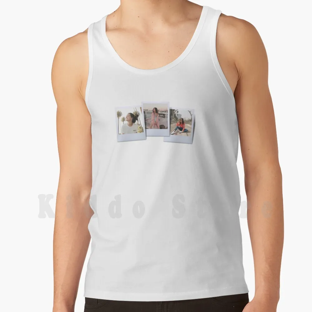 Polaroid-Luann Diez Canotte Vest 100% Cotone Luann Diez Legna Herndez Aulex Casas Lali Especito Greeticy Mike