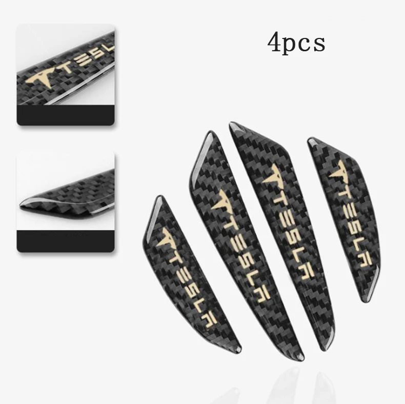 特斯拉车门碳纤防撞条3