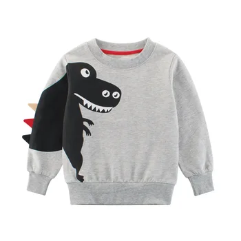 

Children Autumn Winer Clothing Boys Printes Cartoon Streetwear Kids Fashion Dinosaur Jacket Sweatshirt TYM1033