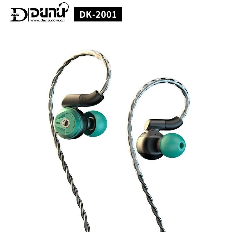 DUNU DK 2001 гибридные наушники 3BA + 1 динамические Hi Fi со съемным кабелем MMCX|Наушники и