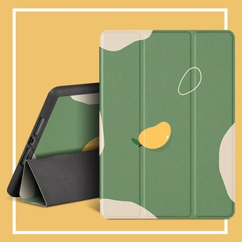 

Cartoon Air 2 3 Back Cover With Pencil Holder For iPad 5 6th 9.7 2019 7th 10.2 Case Pro 11 10.5 inch Mini 5 Smart Funda Capa